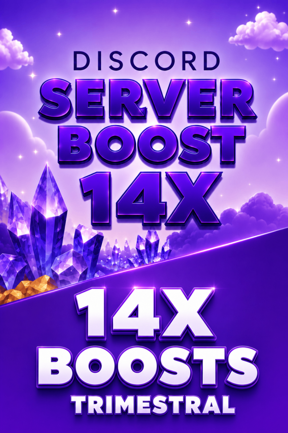 14x boosts trimensais